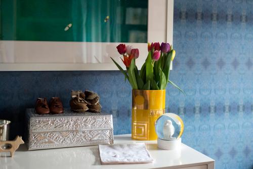 Синий цвет в интерьере 08