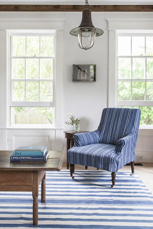 Синий цвет в интерьере 06