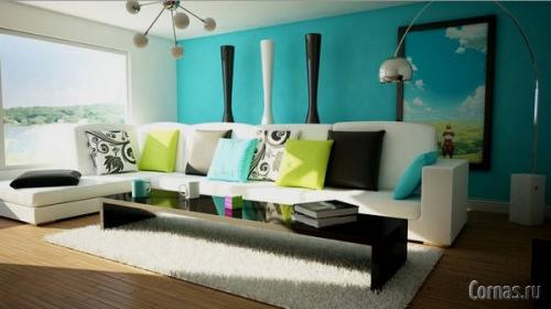 Дизайн квартиры 37 кв м. Дизайн однокомнатной квартиры 37 кв.м фото 01