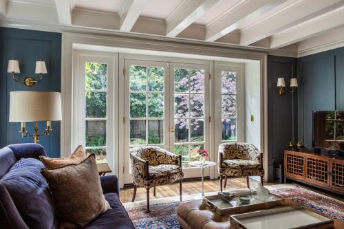 Синий цвет в интерьере 10