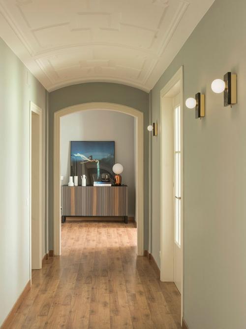 Куркума и морская волна: квартира с интересными цветовыми сочетаниями в Барселоне 08