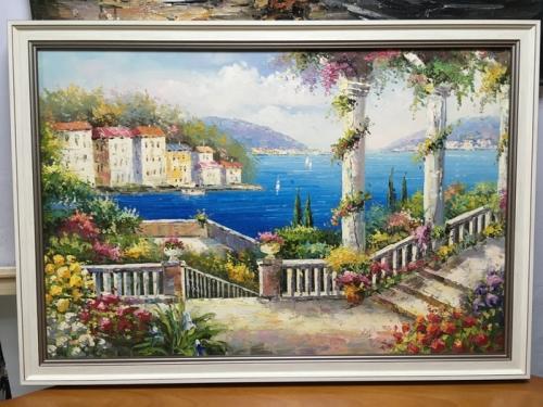 Как подобрать багет для картины. 04 Как подобрать багет для картины. 04