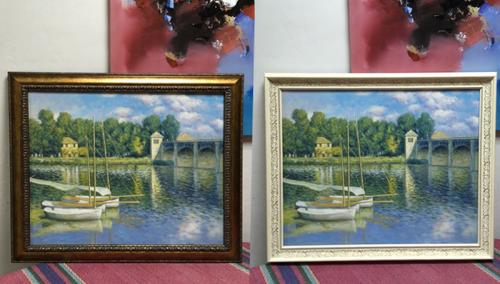 Как подобрать багет для картины. 05 Как подобрать багет для картины. 05