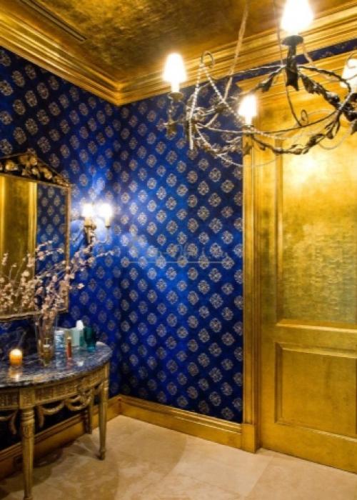 Как с помощью обоев расширить узкий коридор. Цвета 08