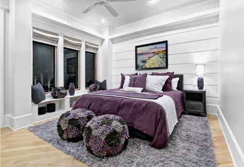 Фиолетовый цвет в интерьере 04