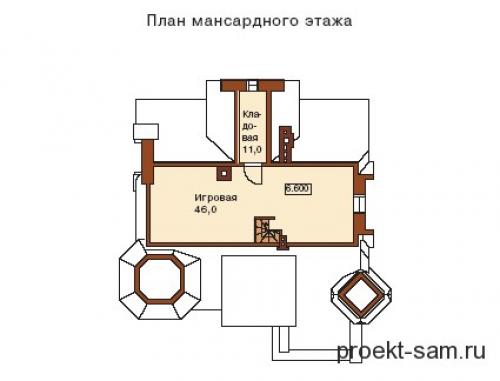 Проект дома в стиле средневекового замка. Проекты домов и особняков в стиле замка