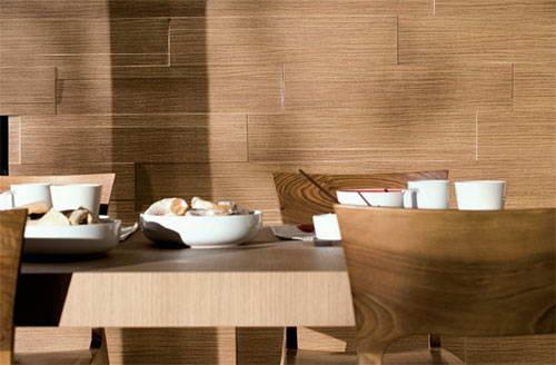 Фартук на кухню плитка под дерево. Плитка и керамогранит под дерево для пола на кухне