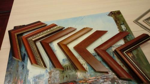 Как подобрать багет для картины. 06 Как подобрать багет для картины. 06