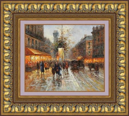 Как подобрать багет для картины. 09 Как подобрать багет для картины. 09