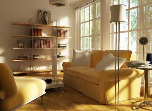 Как сделать визуально комнату шире. Как визуально расширить узкую комнату? 07