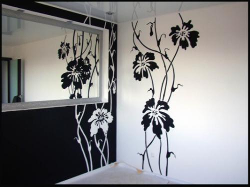 Как украсить стену в детской. Что потребуется для росписи стен 10