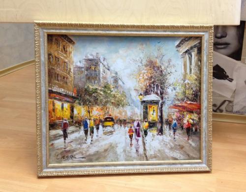 Как подобрать багет для картины. 03 Как подобрать багет для картины. 03