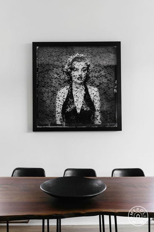 Черно-белое великолепие квартиры в Нью-Йорке 06