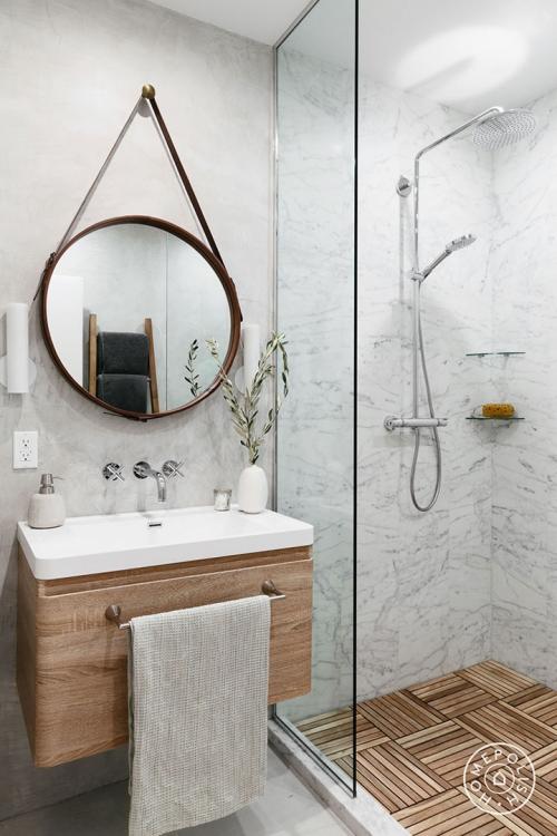 Черно-белое великолепие квартиры в Нью-Йорке 18