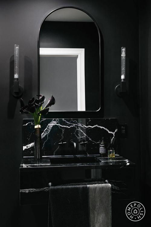 Черно-белое великолепие квартиры в Нью-Йорке 10