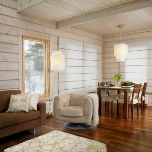 Гостиная на даче в стиле прованс. Прованс