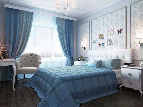 Как выбрать обои для спальни. Какие обои выбрать в спальню: выбор цвета и материала 10