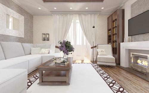 Планировка квартиры четырехкомнатной квартиры. Планировка четырехкомнатной квартиры в 3D программе 02