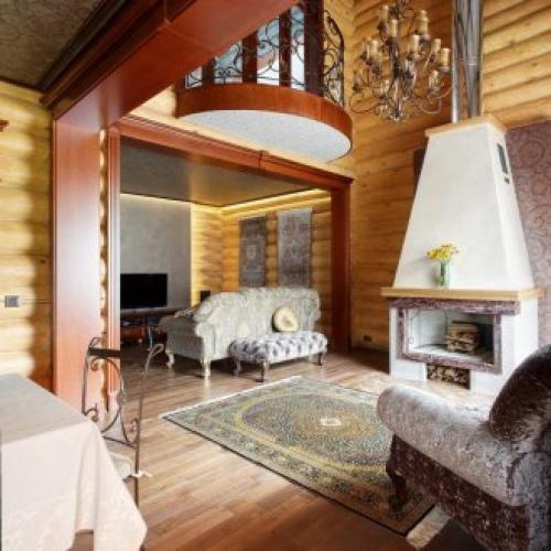 Гостиная на даче в стиле прованс. Прованс