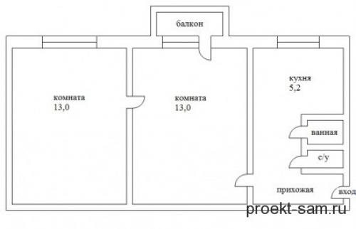 Планировка 3-х комнатной хрущевки распашонки. Планировка двухкомнатной квартиры в хрущёвках