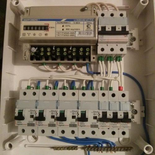 Ключница на электрощиток.