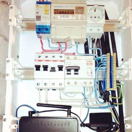 Ключница на электрощиток.