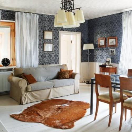 Гостиная на даче в стиле прованс. Прованс