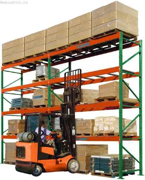 Стеллажи для хранения. Стеллажи для паллет