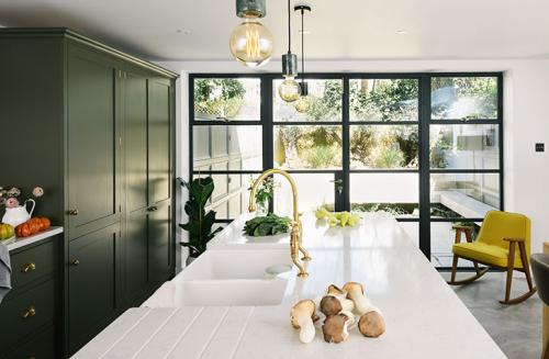 Великолепная кухня в зеленом 01