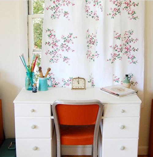 Шторы в деревенском стиле 04