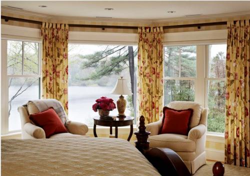 Шторы в деревенском стиле 02