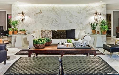 Натуральные материалы в интерьере