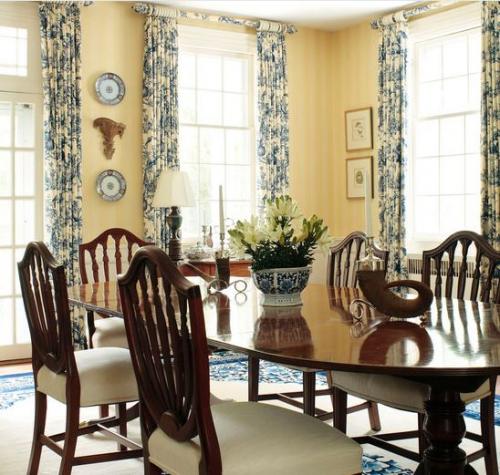 Шторы в деревенском стиле 13