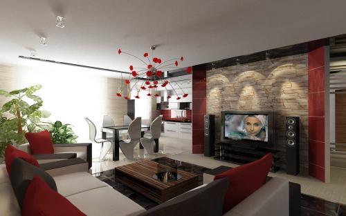 Как обустроить большую комнату. Как оформить большую комнату