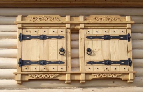 Как закрывать ставни изнутри. Ставни на окна. Конструкции и функции