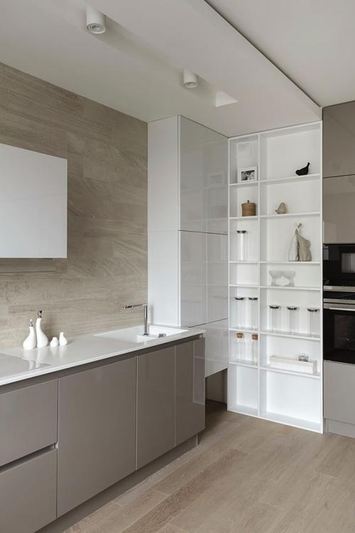 Очень современное, но теплое и уютное жилье в Москве (100 кв. м) 04