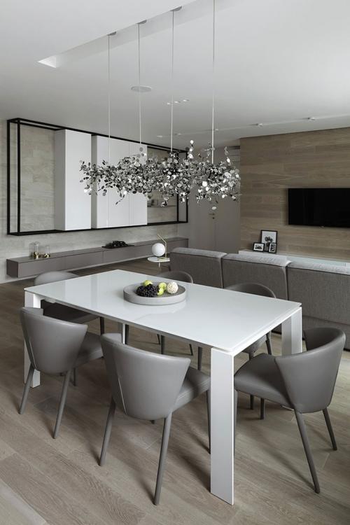 Очень современное, но теплое и уютное жилье в Москве (100 кв. м) 05