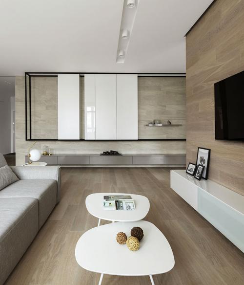 Очень современное, но теплое и уютное жилье в Москве (100 кв. м) 08