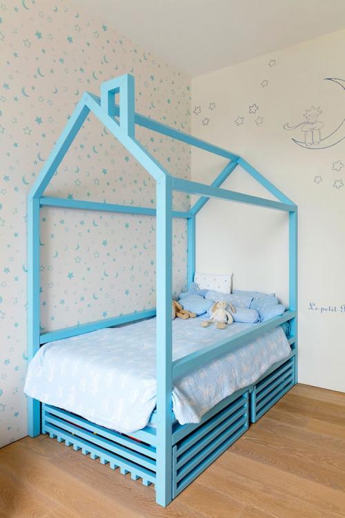 Очень современное, но теплое и уютное жилье в Москве (100 кв. м) 16