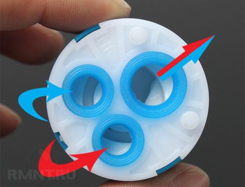 Керамический картридж для смесителя, что это такое. Как работает однорычажный смеситель 02 Керамический картридж для смесителя, что это такое. Как работает однорычажный смеситель 02