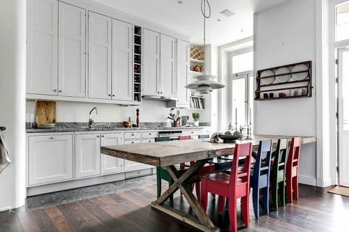 Скандинавский интерьер с классическим характером 06