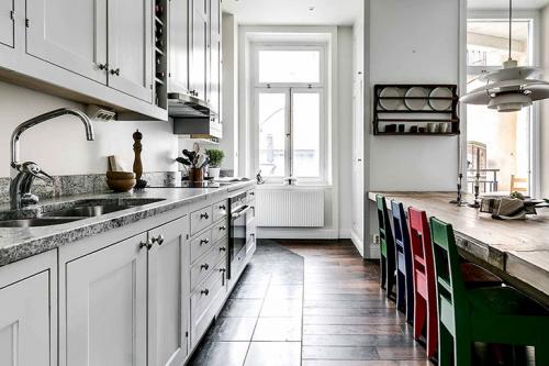 Скандинавский интерьер с классическим характером 08