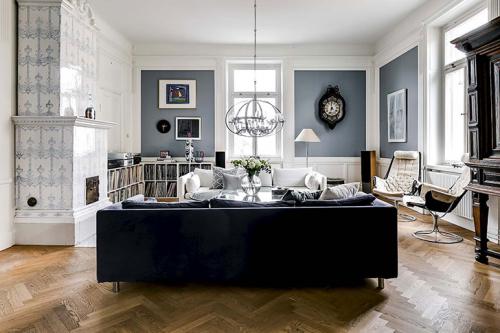 Скандинавский интерьер с классическим характером 04