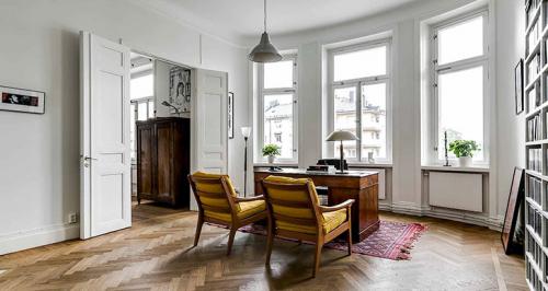 Скандинавский интерьер с классическим характером 15