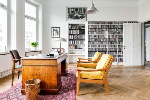 Скандинавский интерьер с классическим характером 16