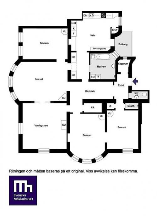 Скандинавский интерьер с классическим характером 22