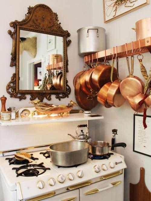 Кухня в винтажном стиле 12