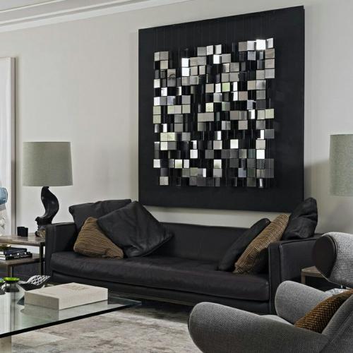 Что повесить над угловым диваном. Что повесить над диваном — креативные решения!