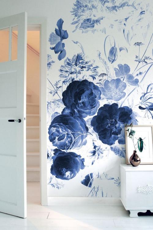 Обои с крупным рисунком очень. Геометрия и полоска