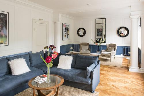 Традиционный английский интерьер, созданный в наше время 01